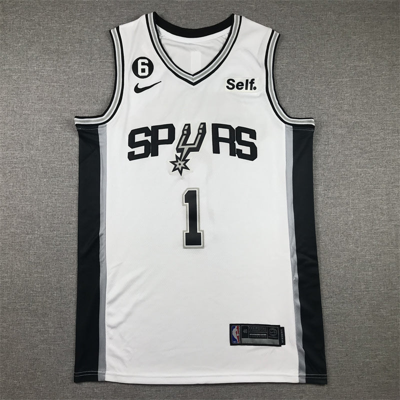 Regata NBA San Antonio Spurs (branco) - Victor  WEMBANYAMA