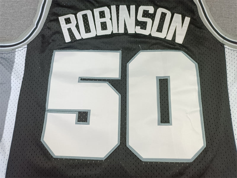 Regata NBA San Antonio Spurs Classic (Preto) - David ROBINSON