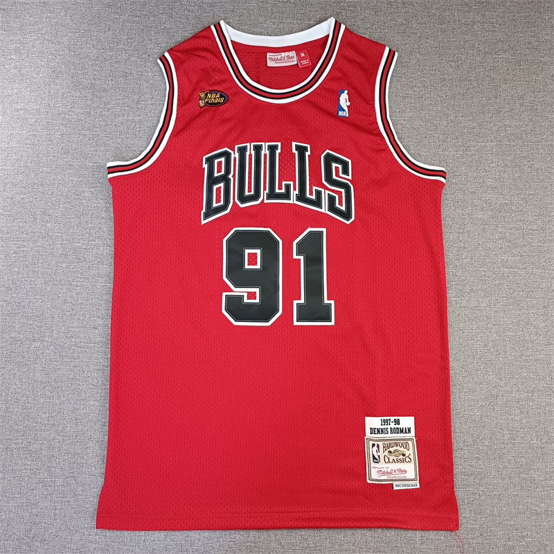 Regata NBA Chicago Bulls (Vermelho) - Dennis RODMAN