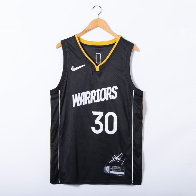 Regata NBA Golden State Warriors (Preto) - Stephen CURRY