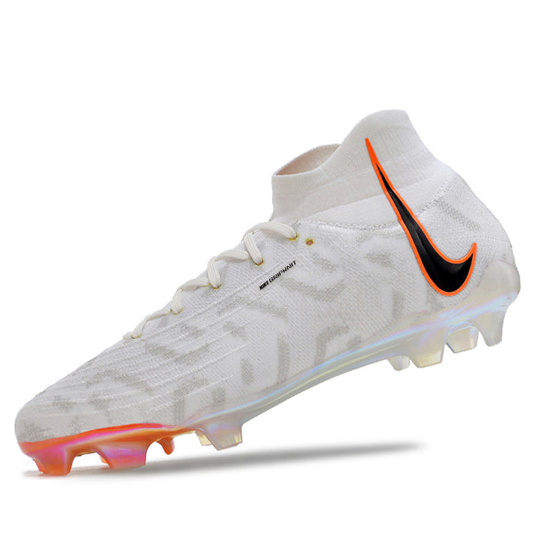 Chuteira de Campo NIKE Phantom Luna Elite FG Branco/Laranja