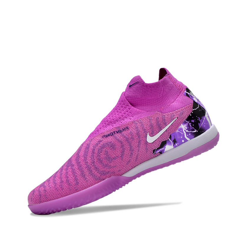 Chuteira Nike Phantom GX DF Elite Thunder Pack Futsal - Roxo