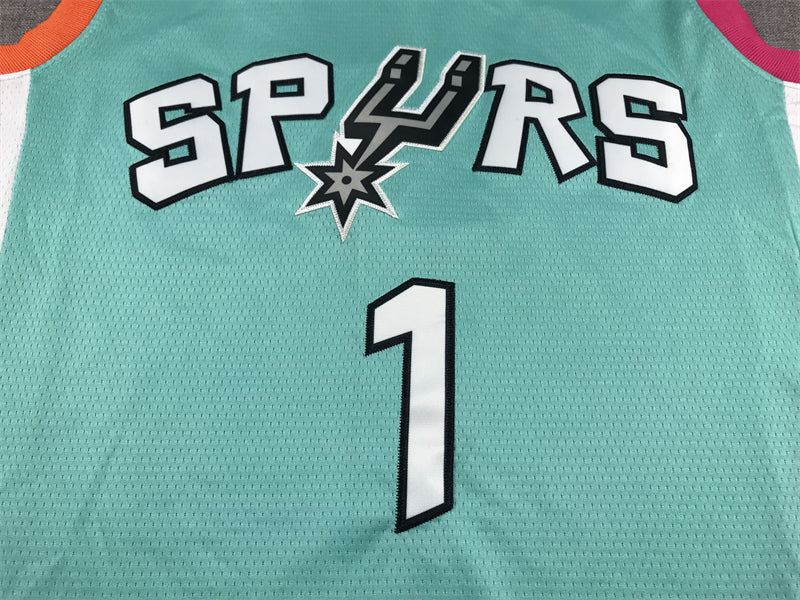 Regata NBA San Antonio Spurs (Azul) - Victor  WEMBANYAMA