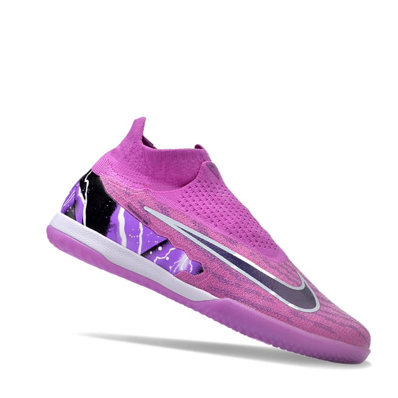 Chuteira Nike Phantom GX DF Elite Thunder Pack Futsal - Roxo