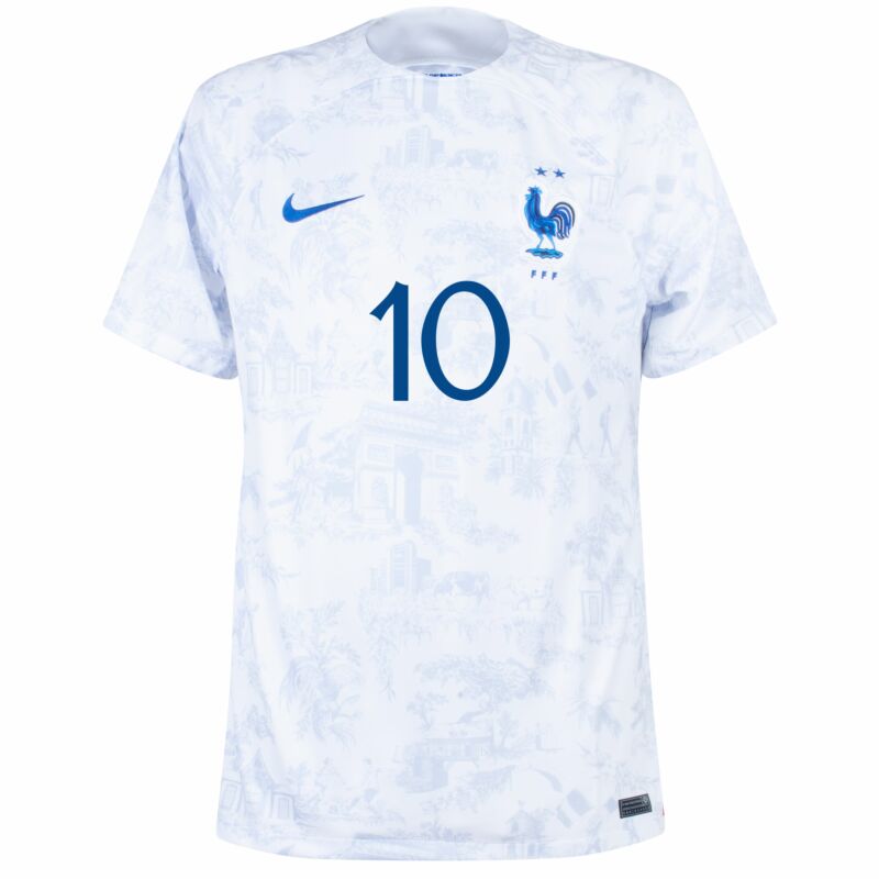 Camisa França Away Mbappe n° 10 2022-2023