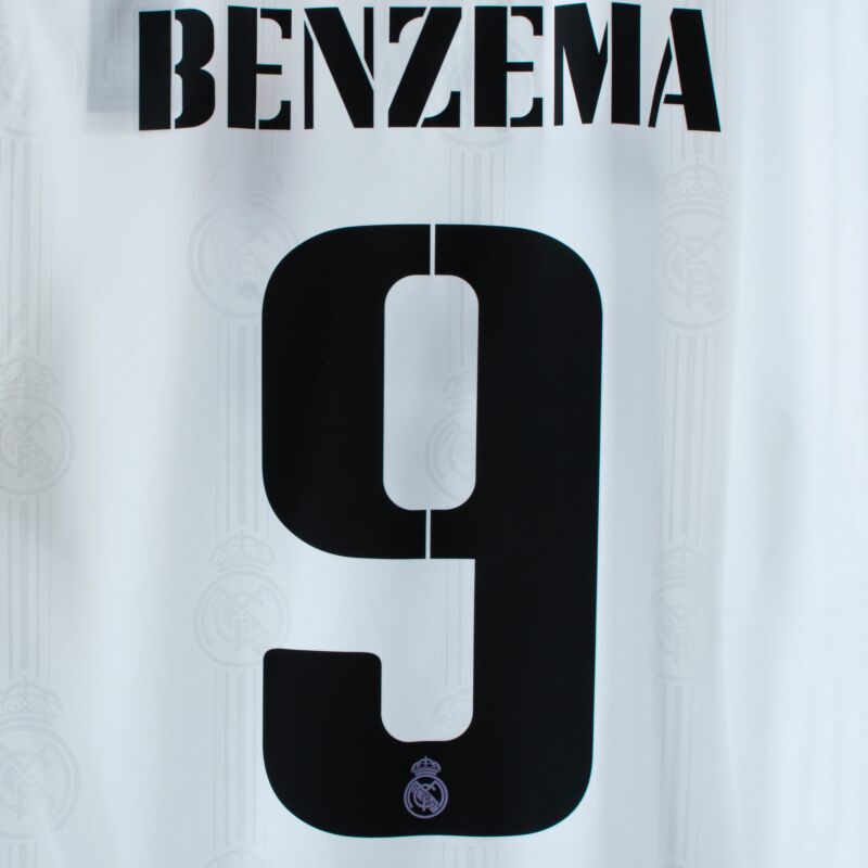 Camisa Real Madrid Home Benzema n° 9 2022-2023