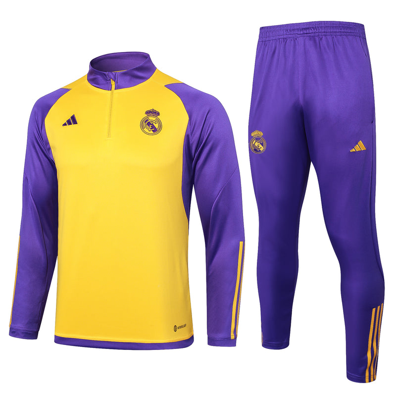 Conjunto Agasalho treino Real Madrid 23/24