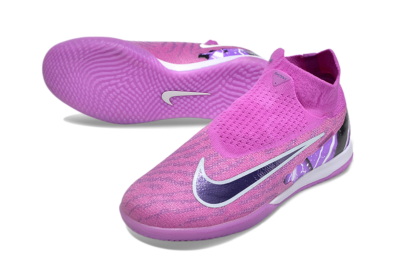 Chuteira Nike Phantom GX DF Elite Thunder Pack Futsal - Roxo