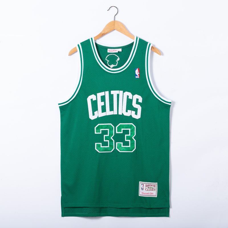 Regata NBA Boston Celtics Silk Classic (Verde)  - Larry BIRD