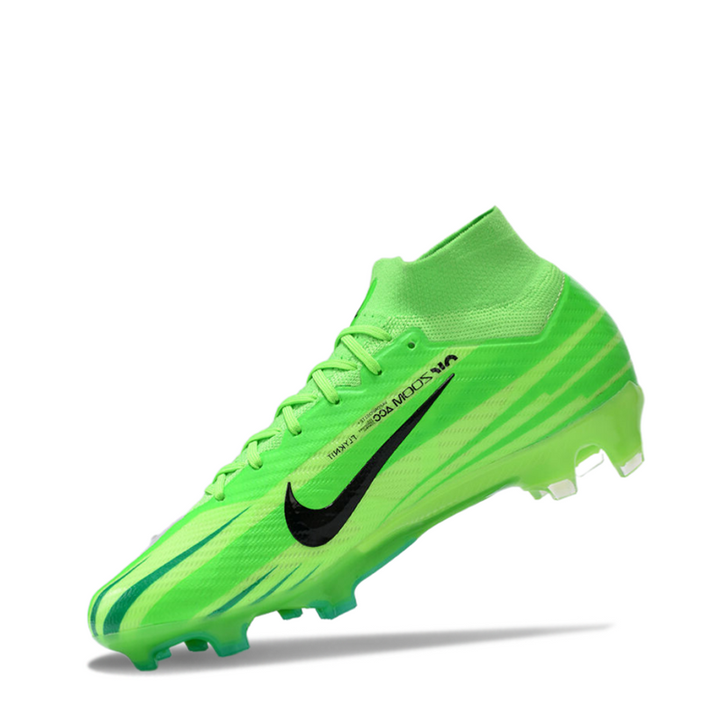 Chuteira Nike Air Zoom Mercurial Superfly 9 MDS Elite de Campo - Verde