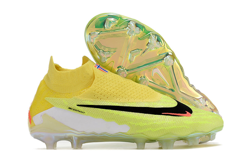 Chuteira Nike Phantom GX FG Erling Haaland Cano Alto