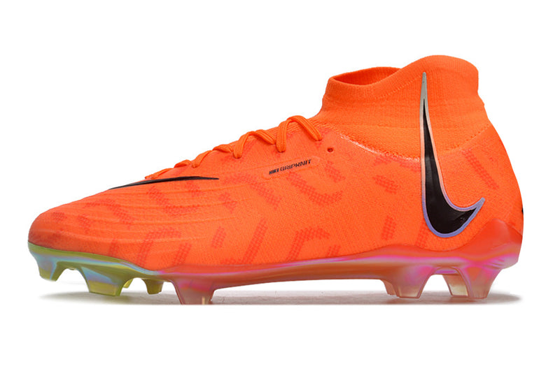 Chuteira de Campo NIKE Phantom Luna elite FG Laranja/Verde