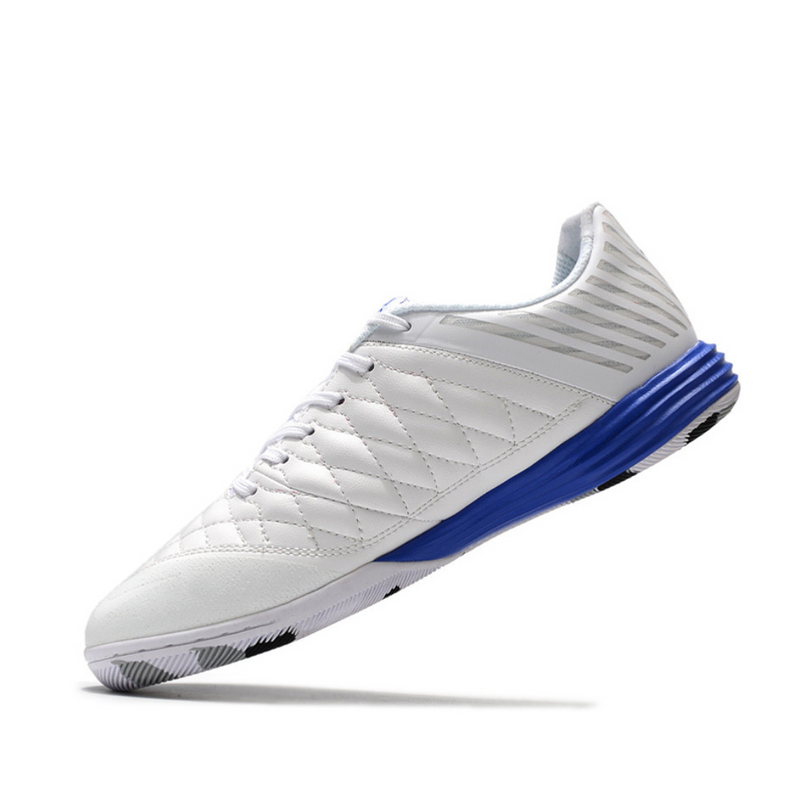 Chuteira Nike Lunar Gato II Futsal Branco/Azul