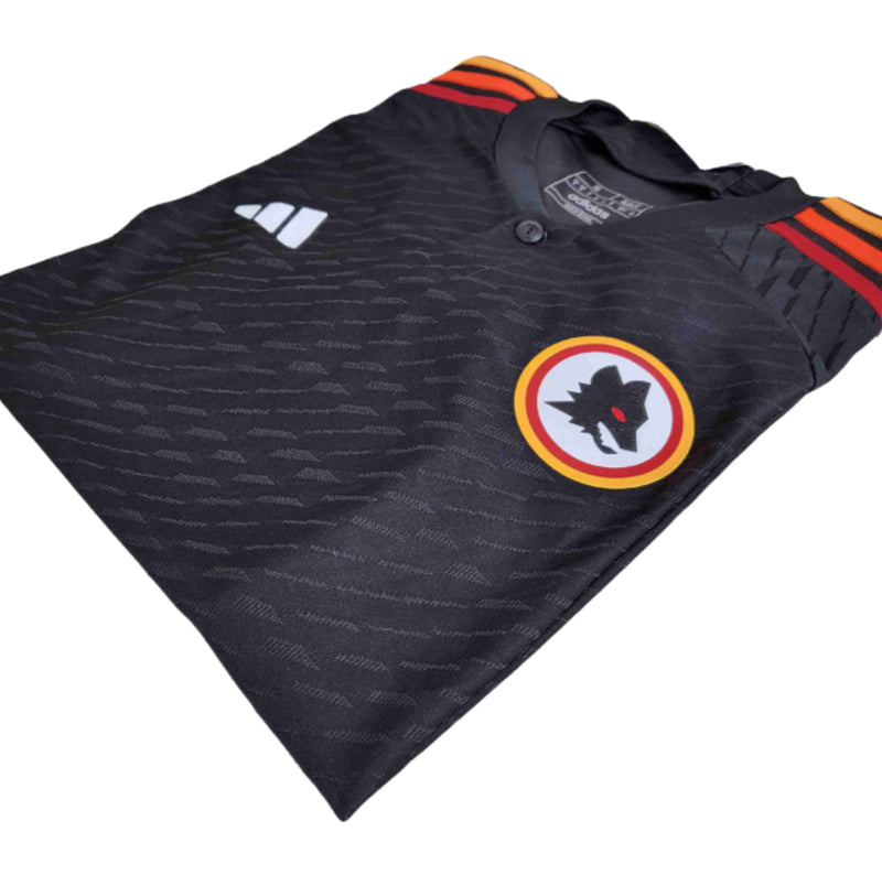 Camisa Roma Versão Jogador Black 23/24 S/N°