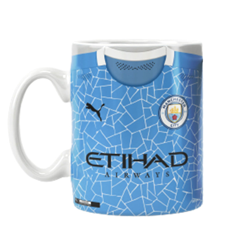 Caneca Camisa Manchester City Azul cerâmica - Personalizável