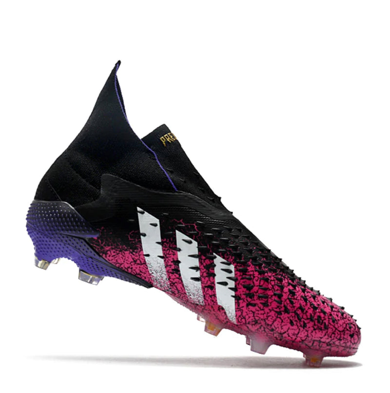 Chuteira Campo Adidas Predator Freak+  Rosa/Preto