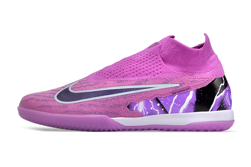 Chuteira Nike Phantom GX DF Elite Thunder Pack Futsal - Roxo