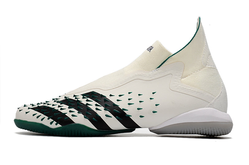 Chuteira Futsal Adidas Predator Freak+ Branco/Verde