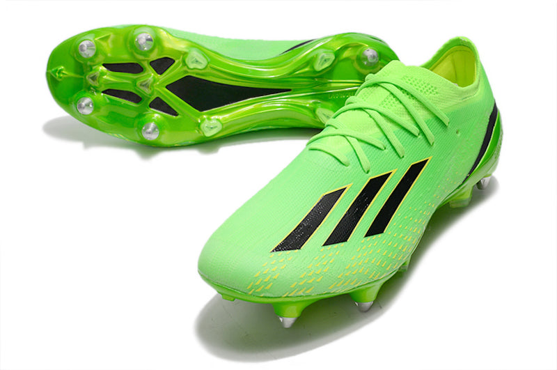 Chuteira Adidas Speedportal.1 Verde Trava de Alumínio