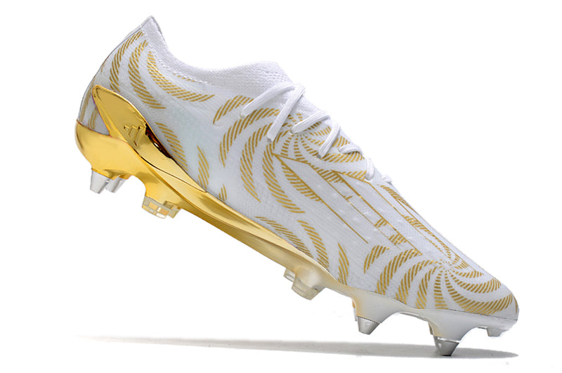 Chuteira Adidas Speedportal.1 Gold Trava de Alumínio